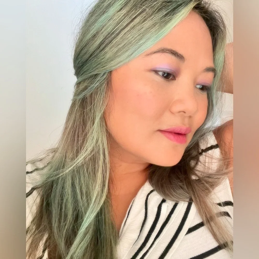 IGK Seafoam Pale Teal Color Depositing Conditioning Hair Mask Full Size 6 Oz NWT